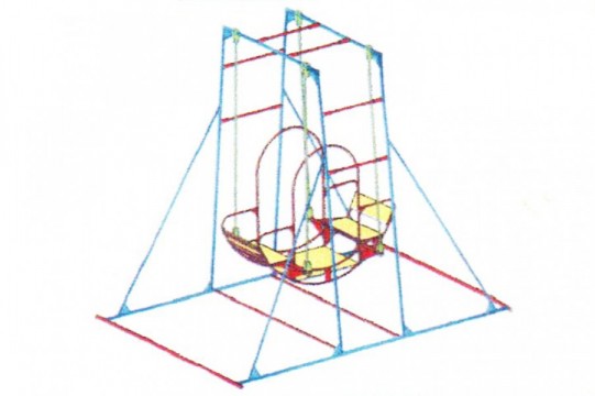 Качели лодочка чертежи